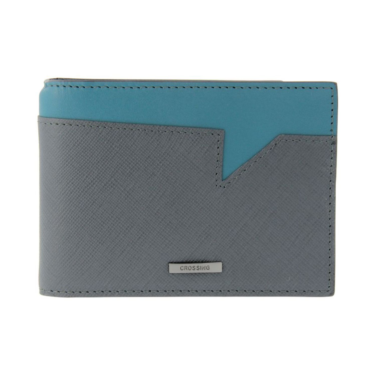 Buy Crossing Saffiano Transition Money Clip Wallet Iron Grey Shaded Spruce In Singapore Malaysia The Planet Traveller