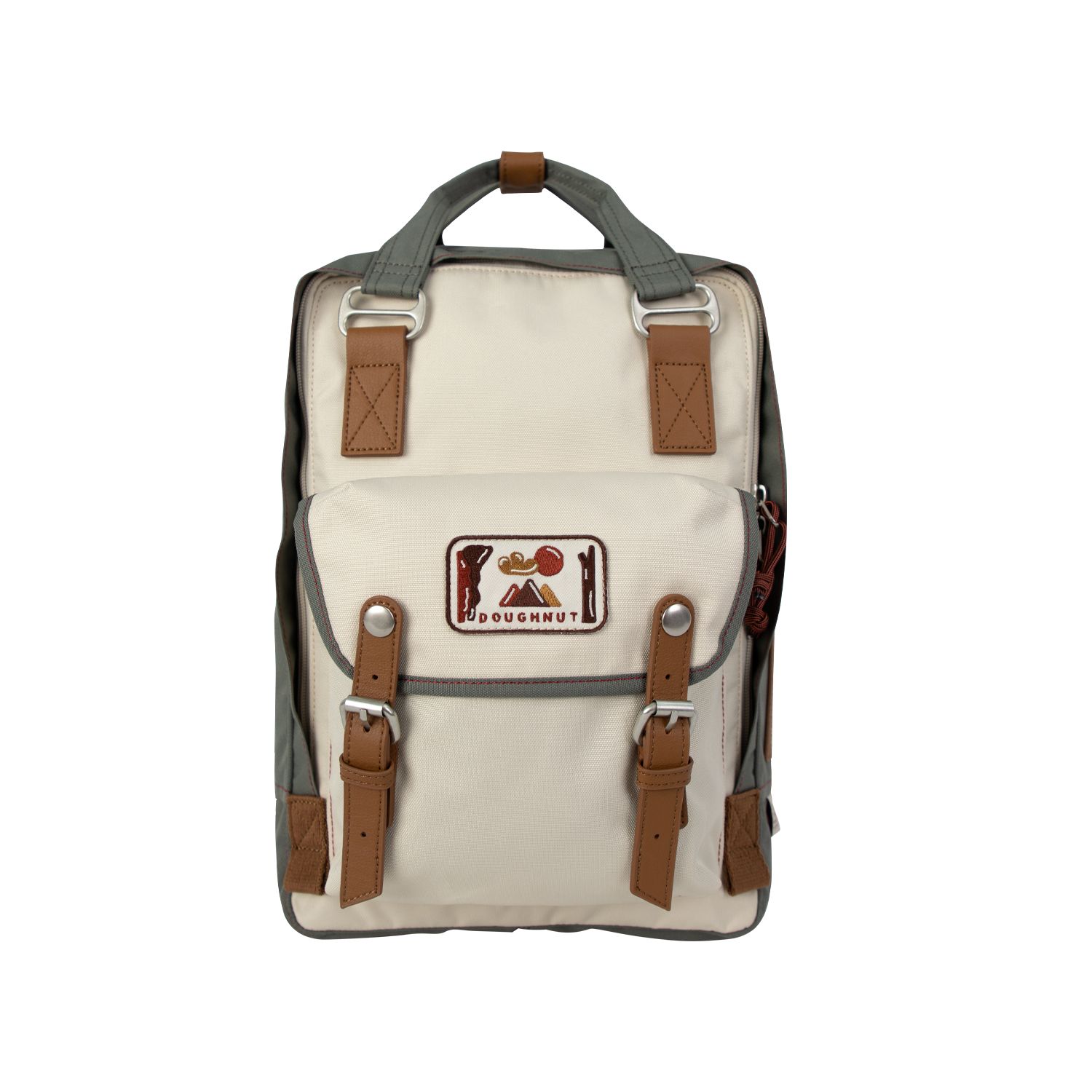 Doughnut macaroon 2024 backpack grey