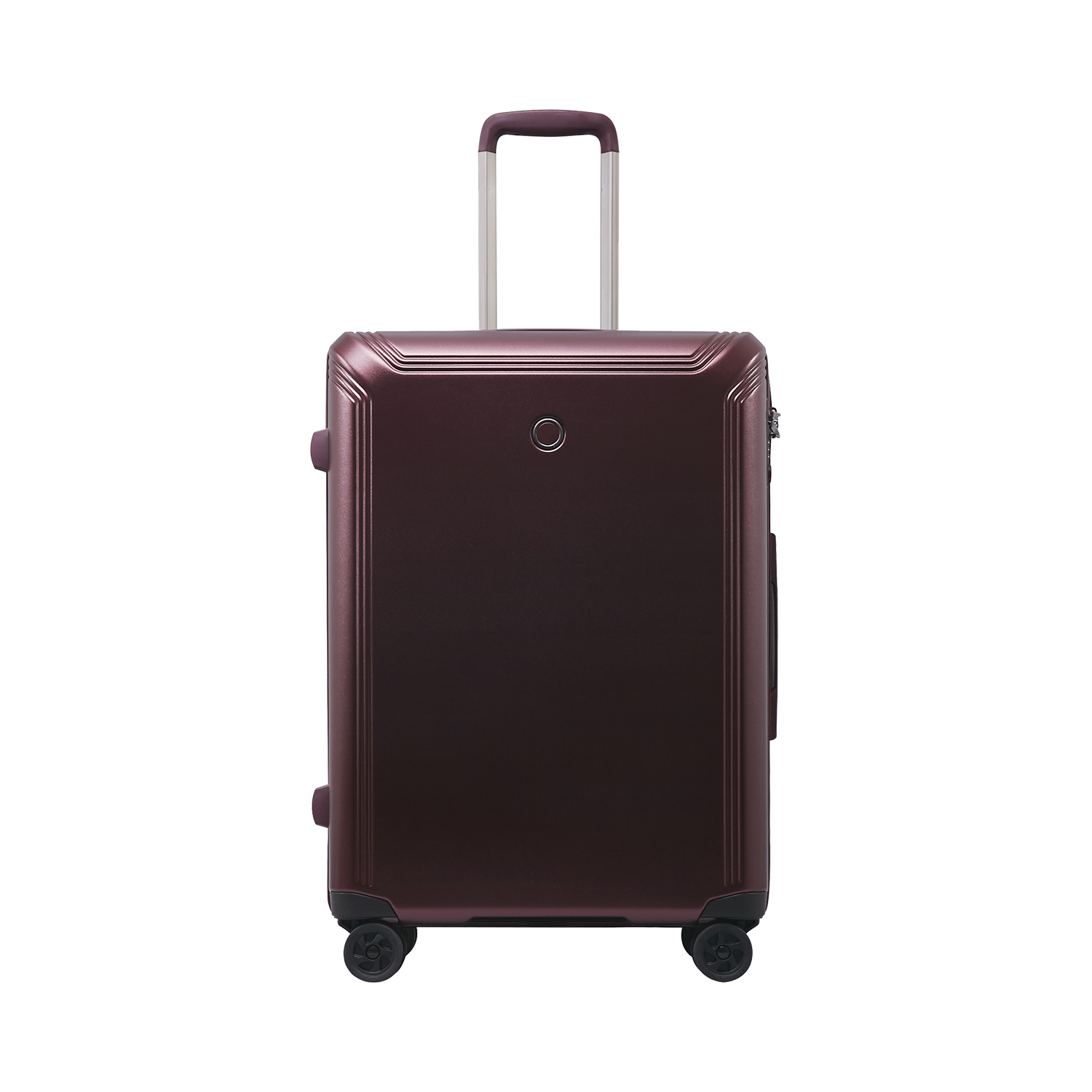 burgundy carry on luggage