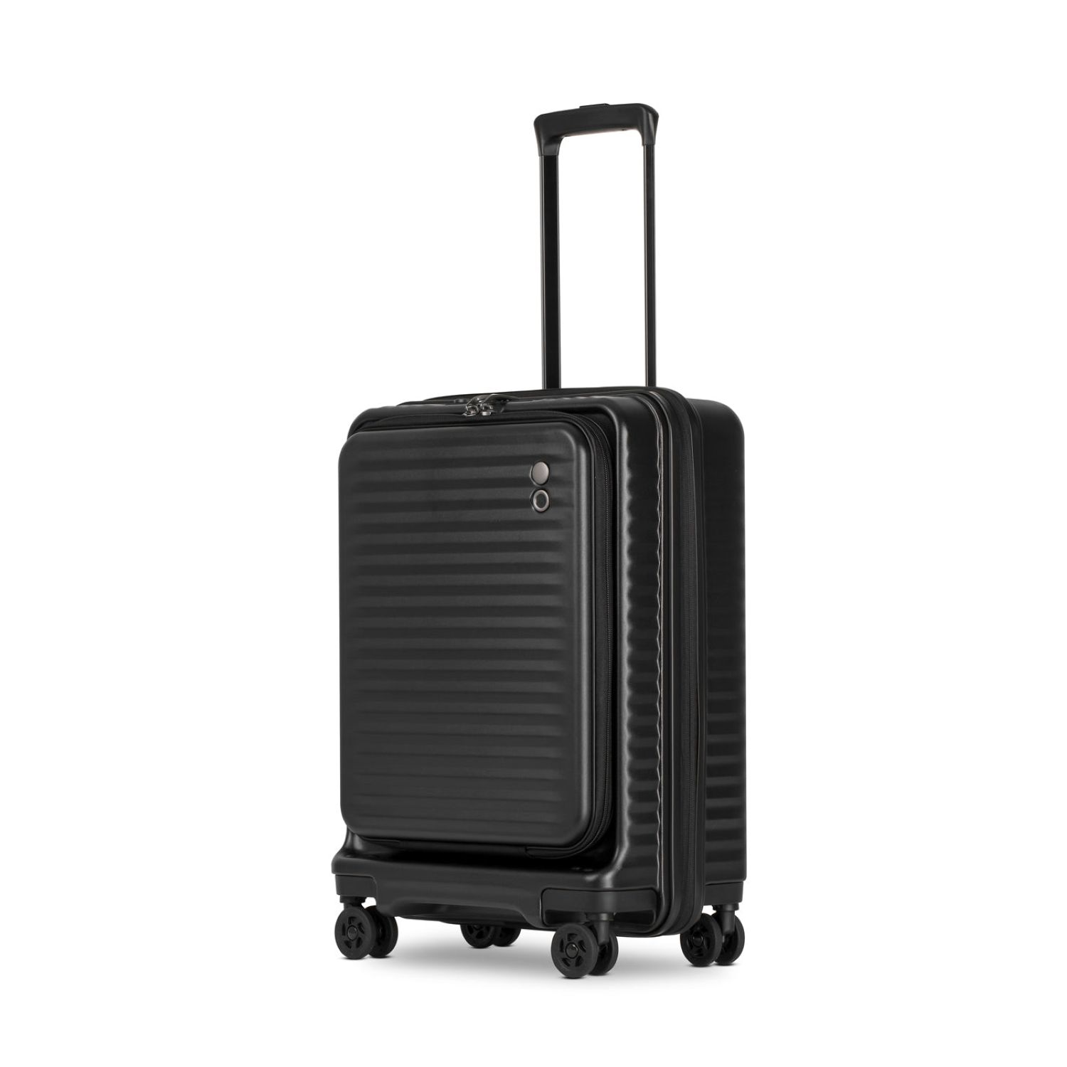 black carry on rolling luggage