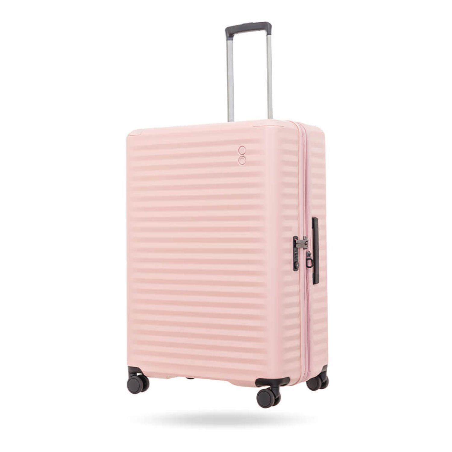 large pink it suitcase