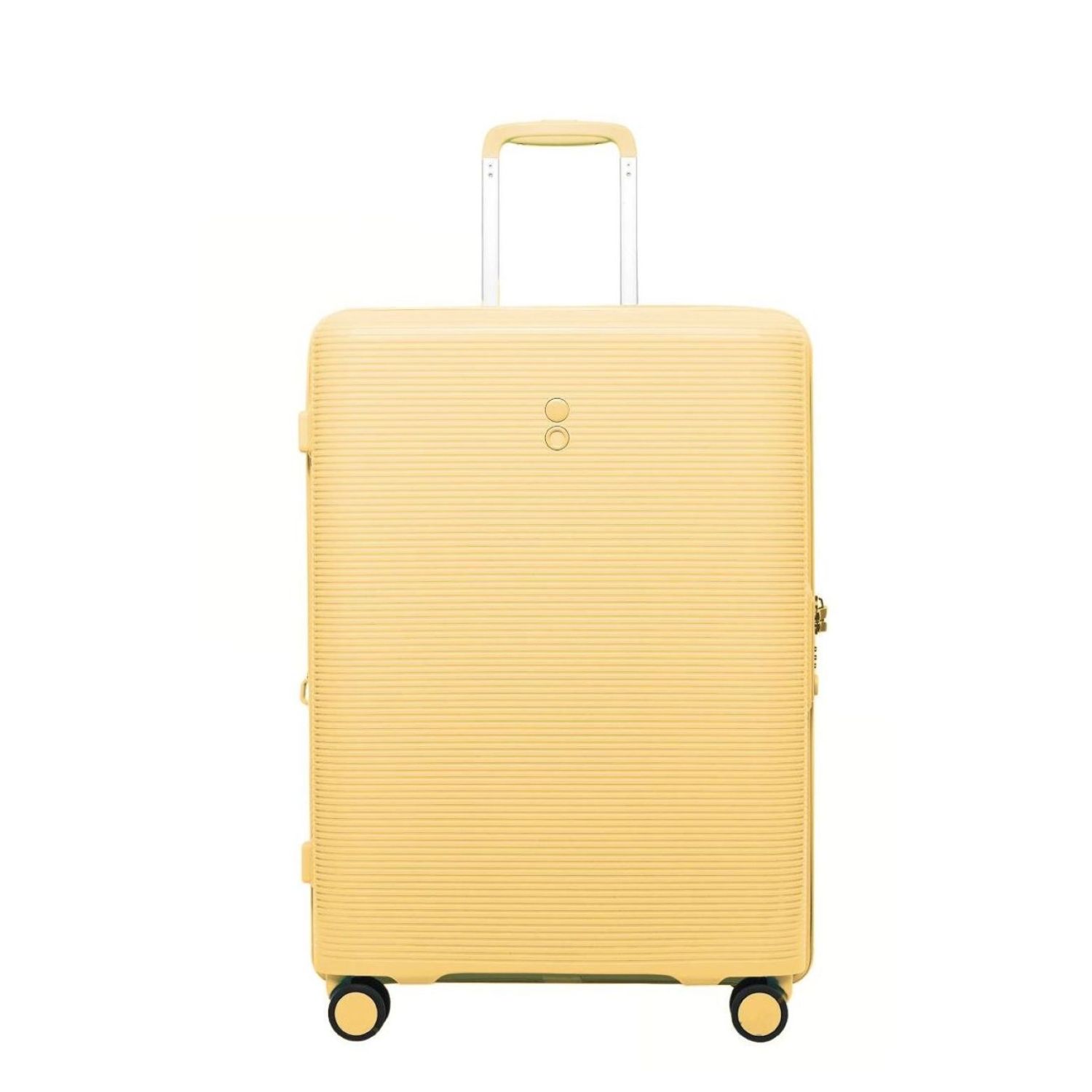 carry on luggage yellow