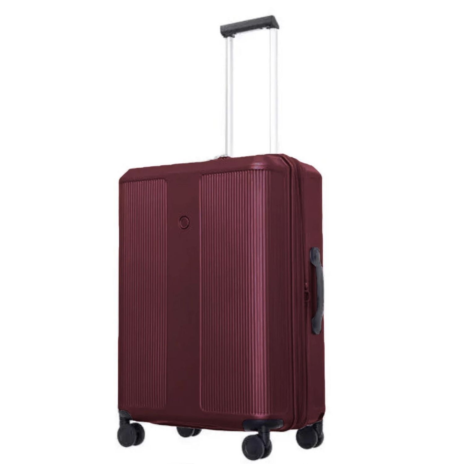 burgundy carry on luggage