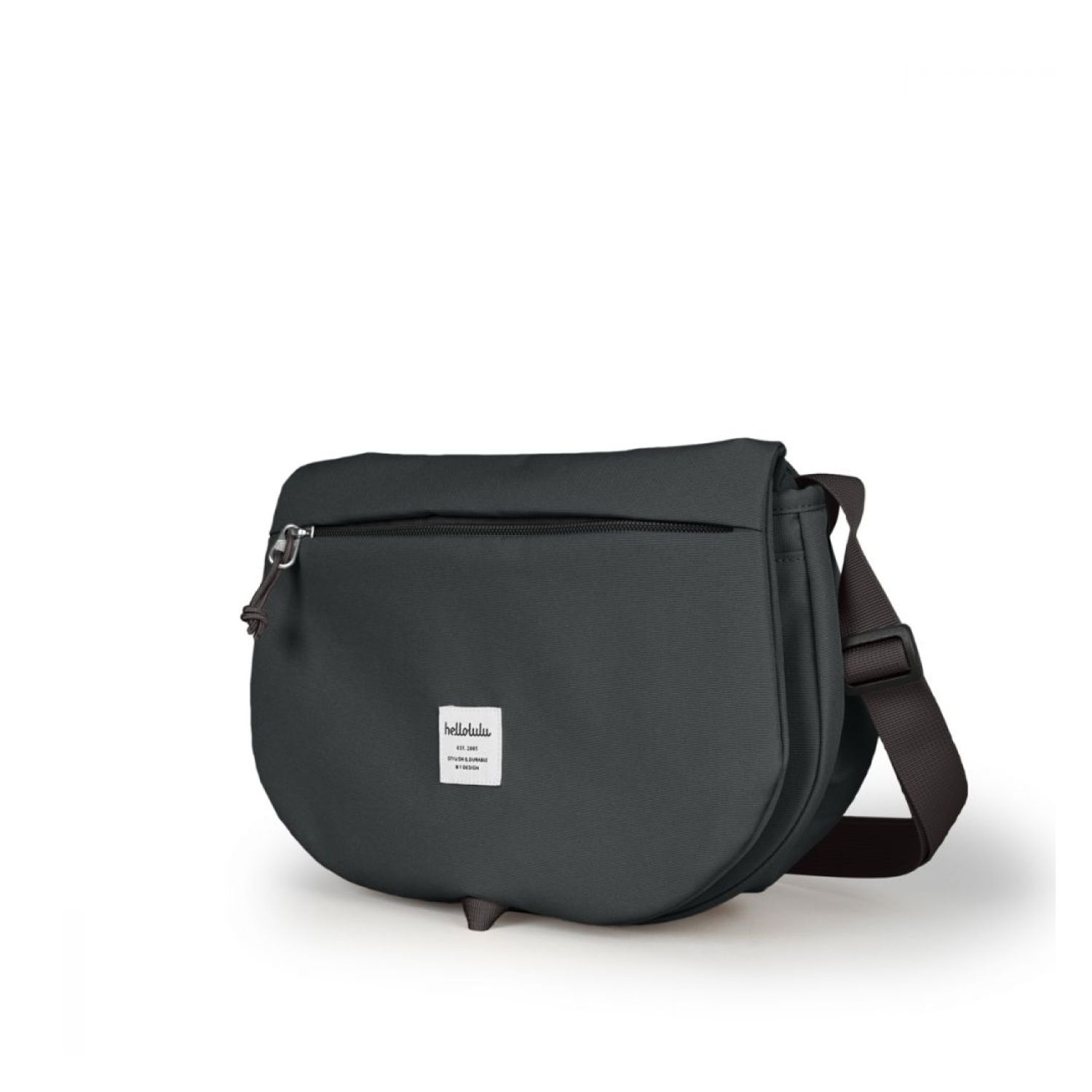 Buy Hellolulu Elvin All Day Shoulder Bag Charcoal In Singapore Malaysia The Planet Traveller