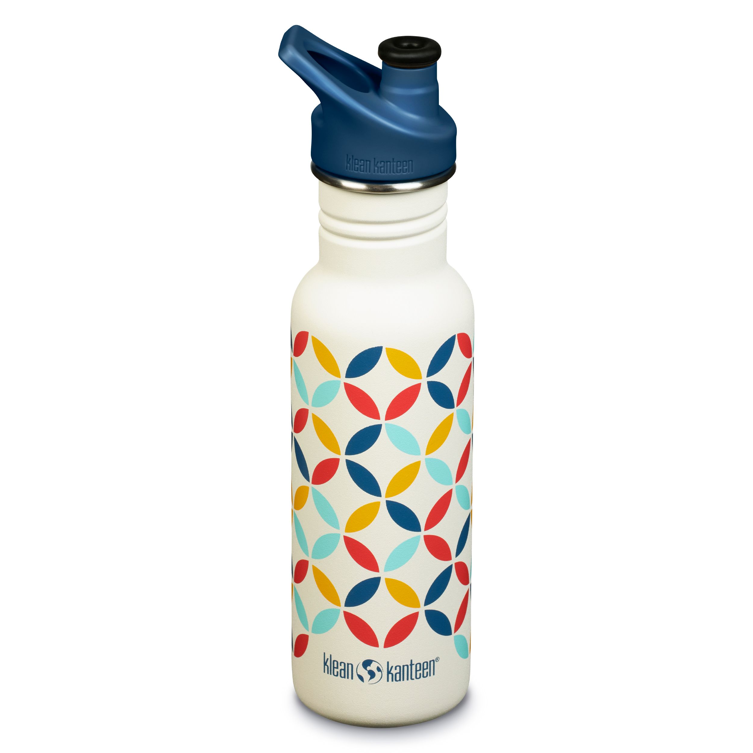 Buy Klean Kanteen Classic 18oz Water Bottle (with Sport Cap) V2 (Retro ...