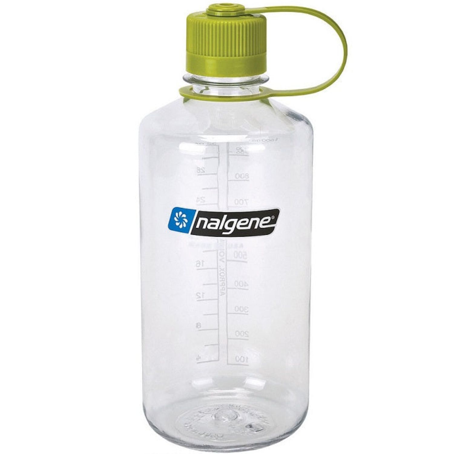 Buy Nalgene Oz Narrow Mouth Sustain Water Bottle Clear With Green