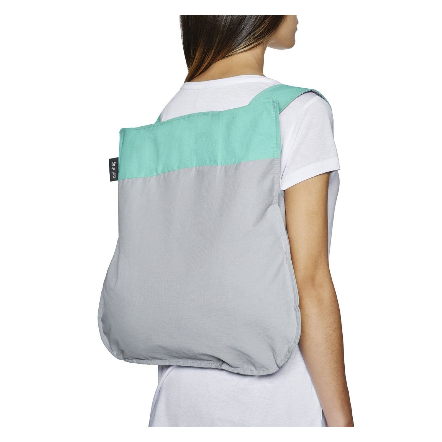 Buy Notabag Original Convertible Tote Backpack - Mint/Grey in Singapore ...