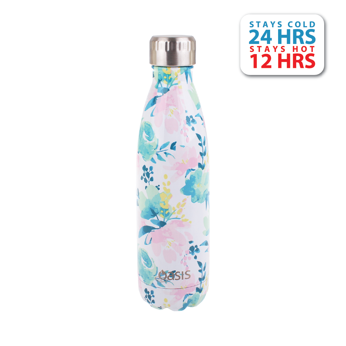 Buy Oasis Stainless Steel Insulated Water Bottle 500ML - Floral Lust in ...