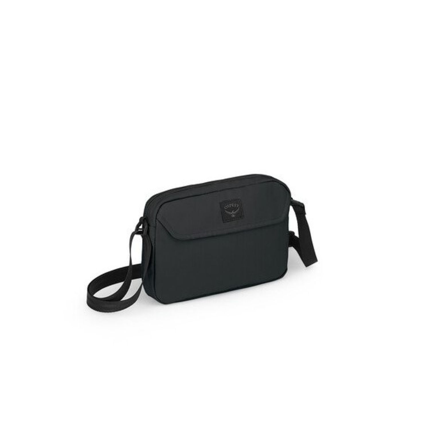 black crossbody handbag