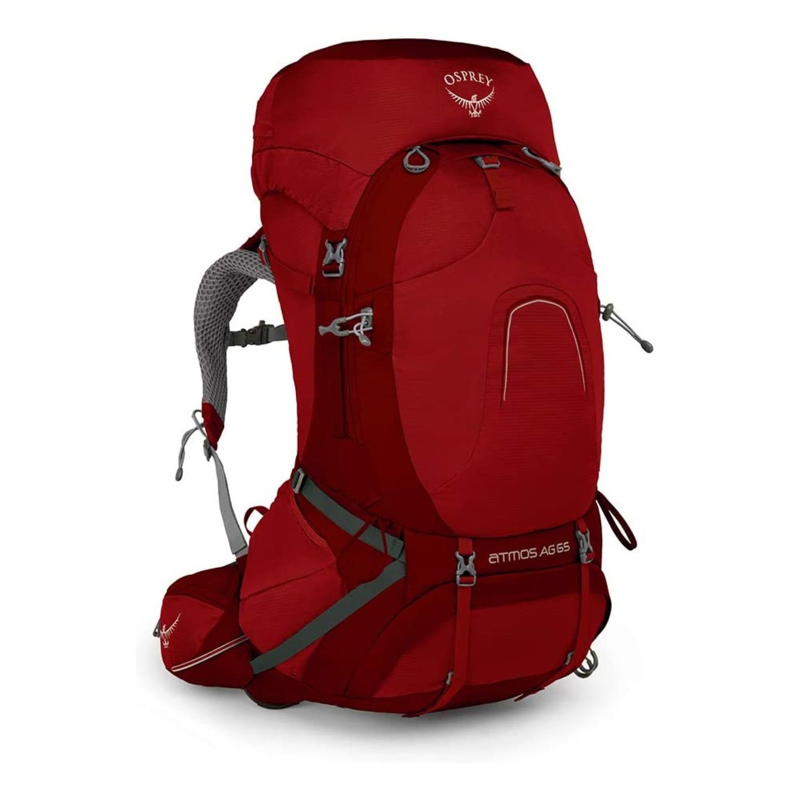 Buy Osprey Atmos AG 65 Backpack Large Men s Backpacking Rigby Red in Singapore Malaysia The Planet Traveller